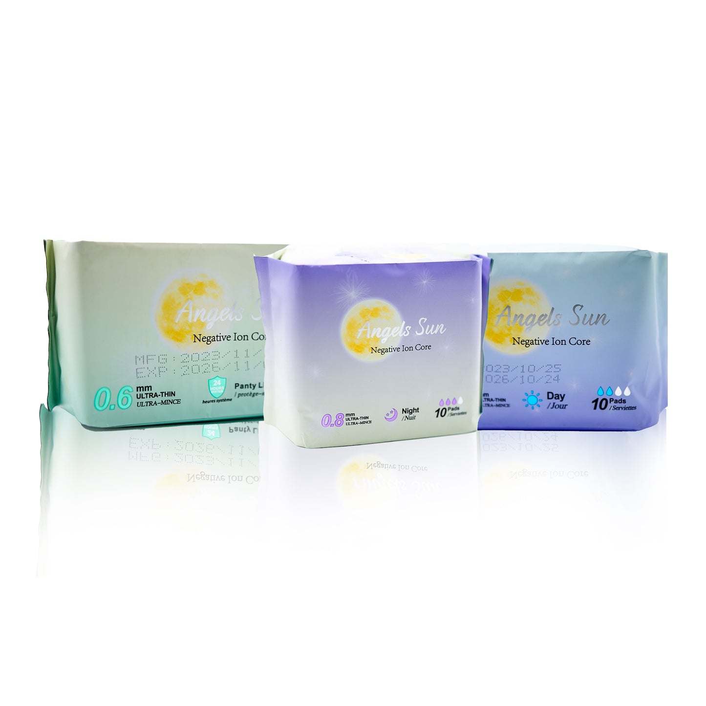 Angel Sun – Combo Pack : Flux Normaux, Flux Abondants et Protège-slip