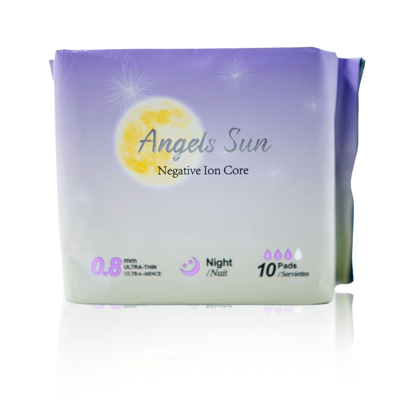 Angel Sun – Serviette Hygiénique pour Flux Abondants